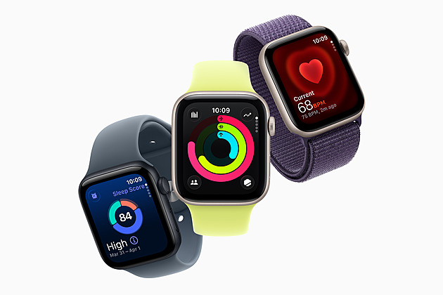 Apple ukázal i nový levný model chytrých hodinek. Mají vylepšenou výbavu