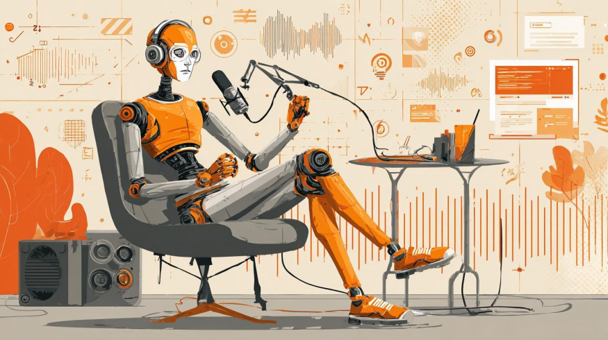 AI továrny začínají kouřit z komínů, pásová výroba tisíců podcastů vyjde na pakatel