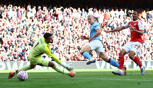 ONLINE: Arsenal ve šlágru s City srovnává, Bournemouth remizoval s Newcastlem