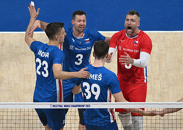 Historický úspěch českých volejbalistů! Na mistrovství světa prolétli do čtvrtfinále