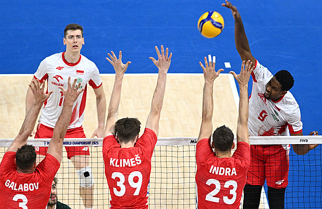 Volejbal ONLINE: Češi bojují o bronz z MS. Ve čtvrtém setu míří k porážce