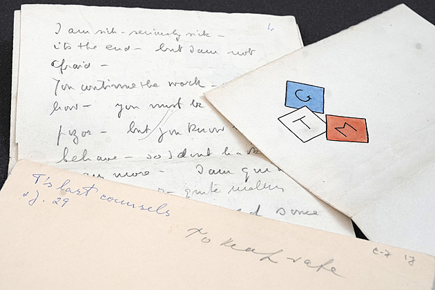 Masarykova „tajemná obálka“ je pravá. Jeho slova zapsal syn Jan