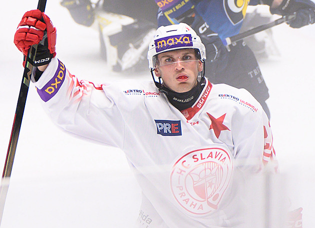 Slavia v první hokejové lize porazila Vsetín, Litoměřice podruhé prohrály