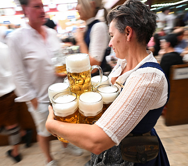 Kolik si vydělá číšník na Oktoberfestu. Nelidská dřina rozhodně není pro každého