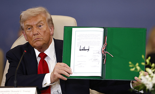 Po letech utrpení skončila válka v Pásmu Gazy. Začíná čas obnovy, řekl Trump