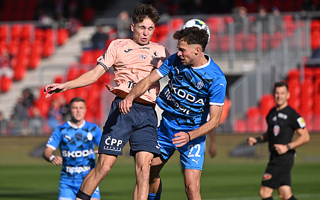 ONLINE: Pardubice - Ml. Boleslav 2:1, Sychra vrací domácím vedení