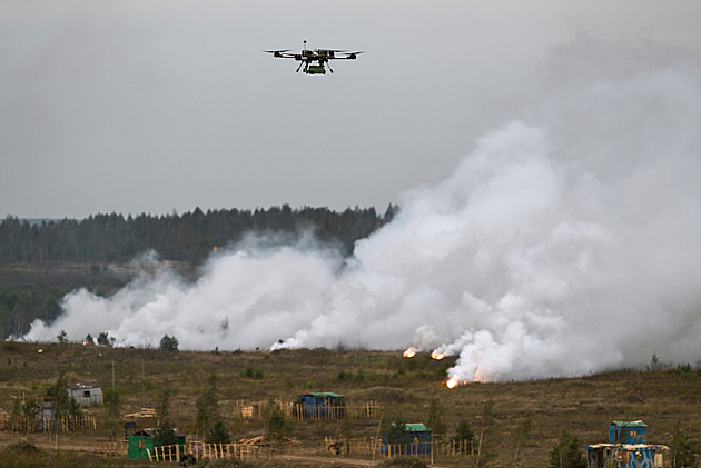 Zlikvidovali jsme 57 ukrajinských dronů, nejvíc nad Samarskou oblastí, tvrdí Rusko