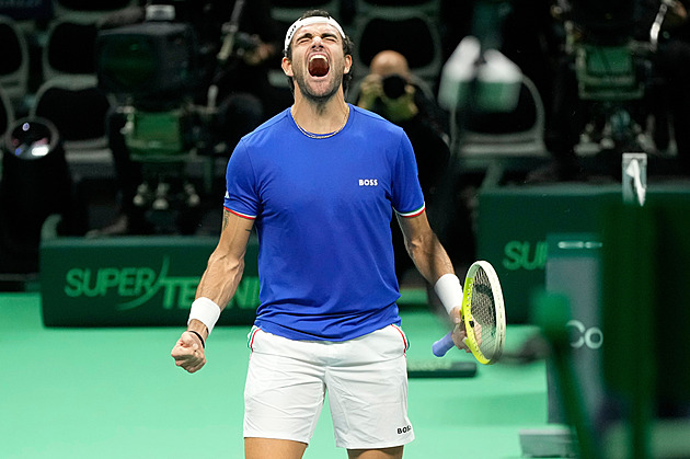 Italové v Davis Cupu přehráli Rakušany, vystačili si i bez největších hvězd