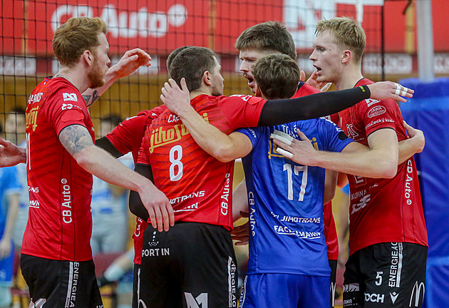 Volejbalisté Jihostroje neztratili v Poháru CEV ani set. Dál je čeká Piacenza