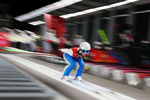 Nové české maximum. Skokanka Ulrichová byla ve Falunu dvanáctá