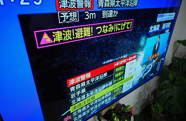 Severovýchod Japonska zasáhlo silné zemětřesení, úřady hlásí několik zraněných