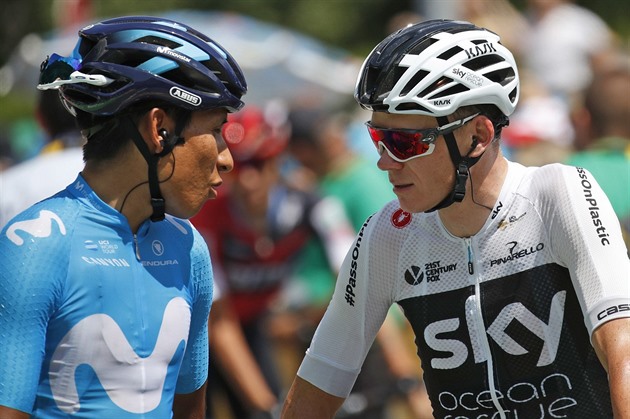 Další souboj Quintany s Froomem, jen už ne v sedle. Končí velká cyklistická éra