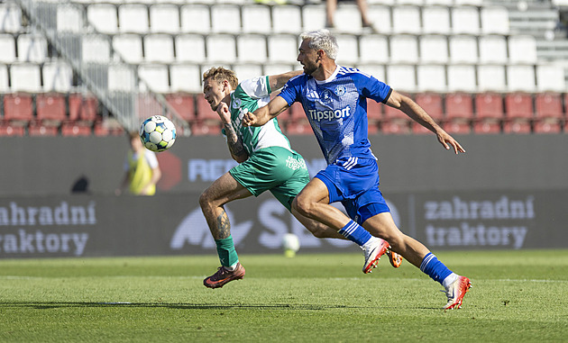 Olomouc - Bohemians 1:2, domácí i přes prohru díky gólu Šípa postupují