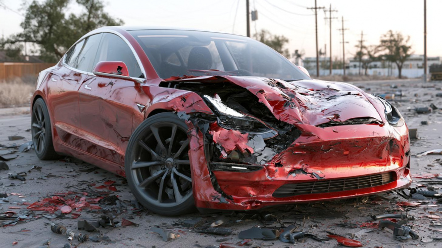 Smrtící jízda s autonomním řízením: Tesla po tragické nehodě hází vinu na řidiče