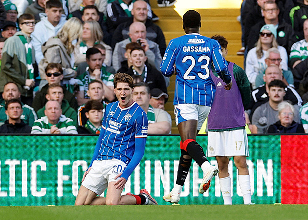 Pro Naderiho formalita. Objev nároďáku dorážkou rozhodl derby o Glasgow