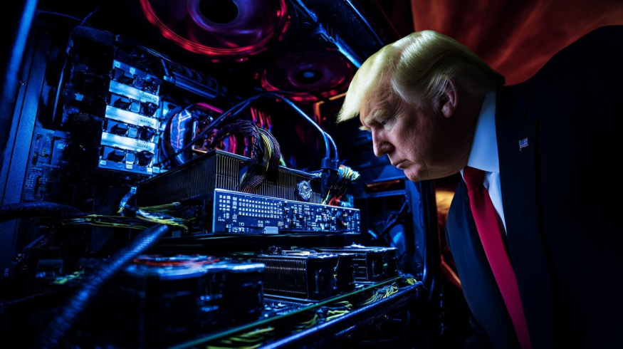 Trump opět úřaduje: rozhodl se přejmenovat umělou inteligenci a vyjádřil jí plnou podporu