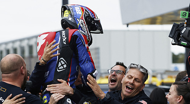 Páté pódium v sezoně pro Salače. V Moto2 v Japonsku dojel třetí