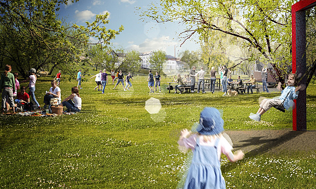 Největší park ve městě se dočká stínu, toalet a lepšího přívodu elektřiny