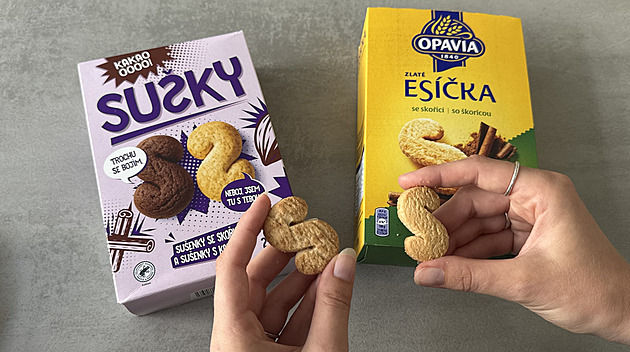 Esíčka porazila ve srovnání sušenky z Penny. Svoje vlastní nabízí i COOP